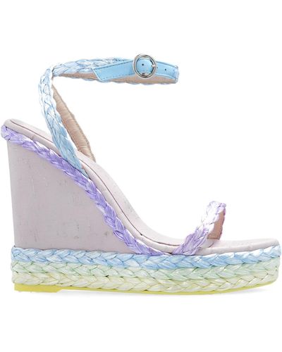 Sophia Webster 'valentina' Wedge Sandals, - Blue