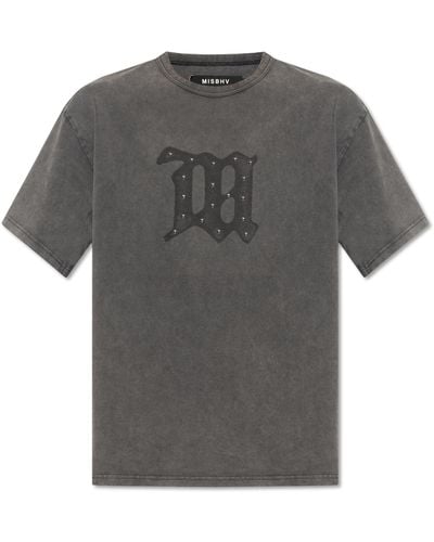 MISBHV Printed T-shirt, - Grey