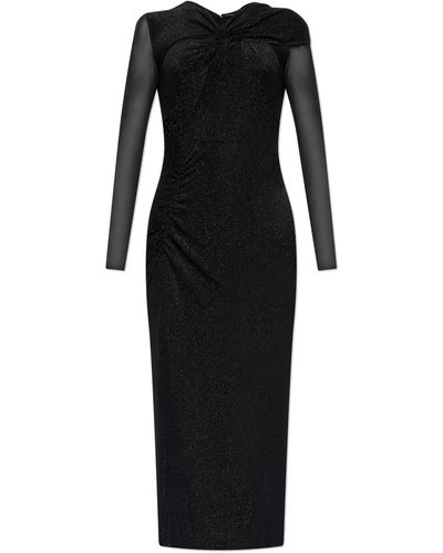 Diane von Furstenberg Dress With Lurex Threads - Black