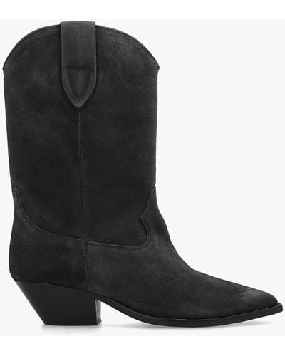 Isabel Marant ‘Duerto’ Heeled Ankle Boots - Black