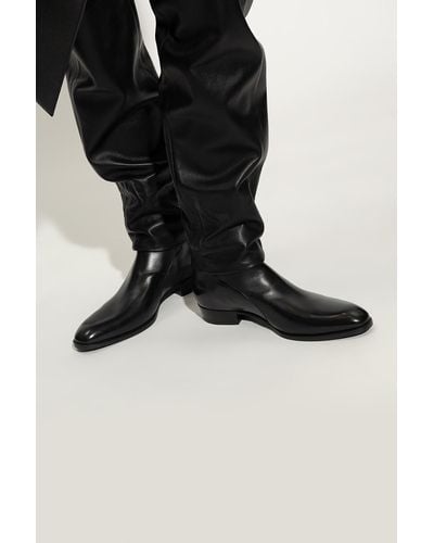 Saint Laurent ‘Wyatt’ Chelsea Boots - Black