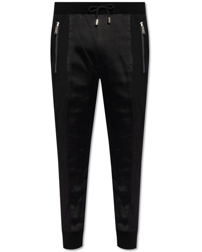 DSquared² Wool Trousers, - Black