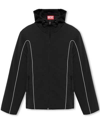 DIESEL ‘J-Hivessin’ Lightweight Jacket - Black