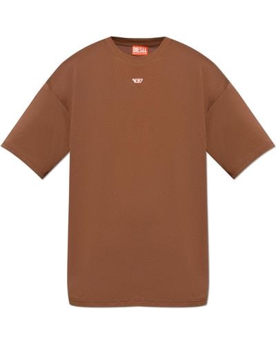 DIESEL T-Shirt `T-Boxt-D` - Brown