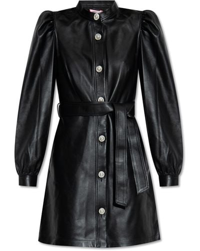 Custommade• 'lanette' Leather Dress - Black