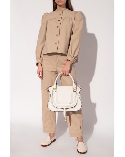 See By Chloé Jacket With Puff Sleeves - Natural