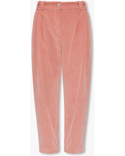 PS by Paul Smith Corduroy Trousers - Pink