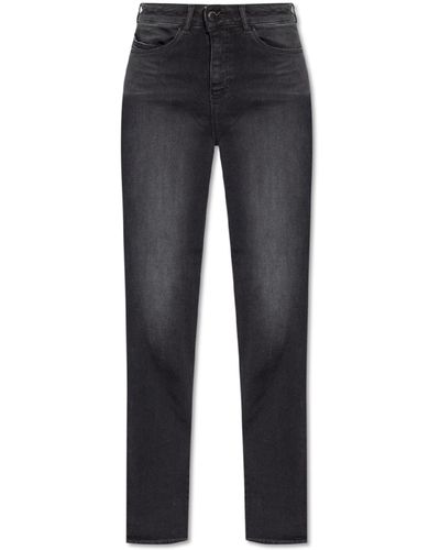 Emporio Armani ‘J18’ Slim Fit Jeans - Black