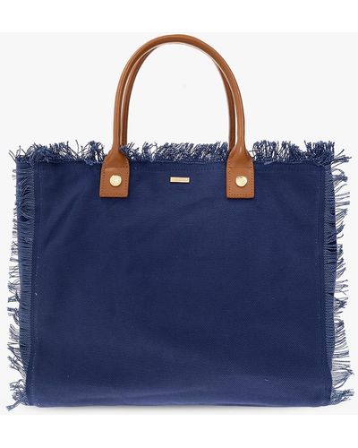 Melissa Odabash 'cap Ferrat' Shopper Bag, - Blue