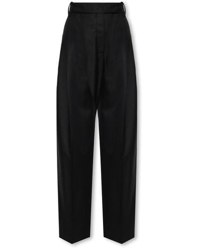By Malene Birger ‘Cymbaria’ Pleat-Front Pants - Black