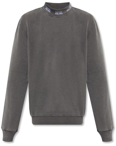 DIESEL 's-noris-jac' Sweatshirt - Grey
