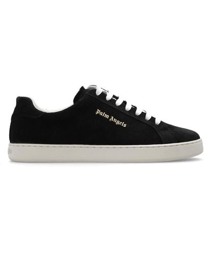 Palm Angels Trainers With Logo - Black