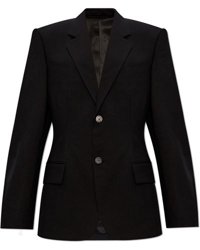 Balenciaga Wool Jacket - Black