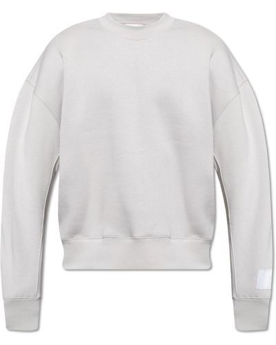 Ami Paris Sweatshirt With Logo - White