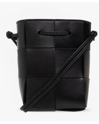 Bottega Veneta ‘Cassette Mini’ Bucket Bag - Black