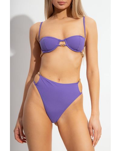 Stella McCartney Purple Swimsuit Top