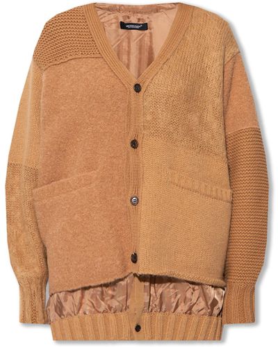 Undercover Cardigan With Pockets - Brown