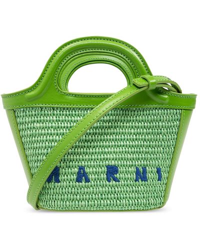Marni ‘Tropicalia Micro’ Shoulder Bag - Green