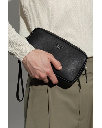 Emporio Armani 'sustainability' Collection Handbag, - Black
