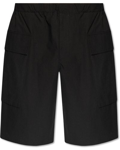 Jil Sander Cotton Shorts By - Black
