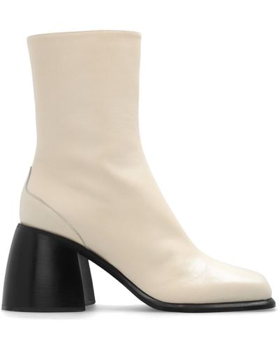 Wandler ‘Ella’ Leather Ankle Boots - White