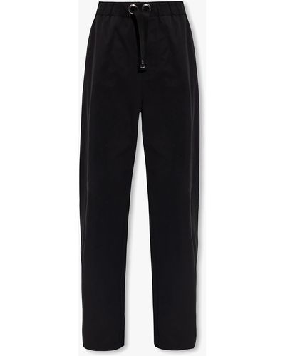 Versace Loose-Fitting Trousers - Black