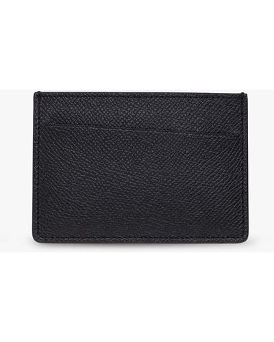 Maison Margiela Leather Card Case - Black