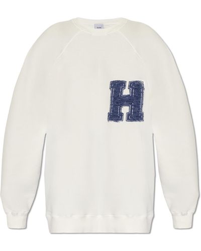 Halfboy Oversize Sweatshirt, - White