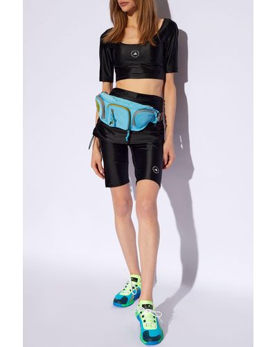 adidas By Stella McCartney Top With Cut-outs, - Black