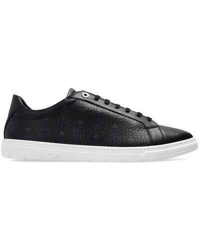 MCM Trainers With Logo - Black