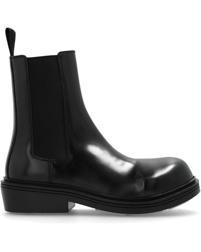 Bottega Veneta ‘Fireman’ Chelsea Boots - Black