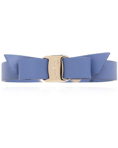 Ferragamo Bracelet With Bow - Blue