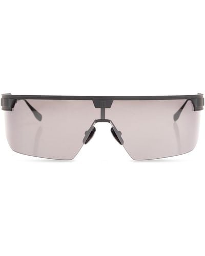 Balmain Square Frame Sunglasses, - Black
