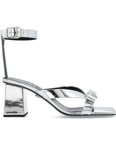 Versace Heeled Sandals - White