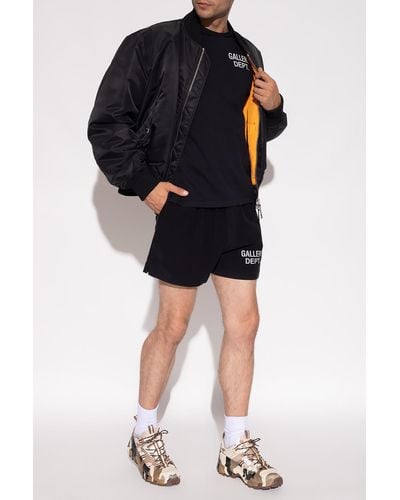 GALLERY DEPT. Shorts With Logo - Black
