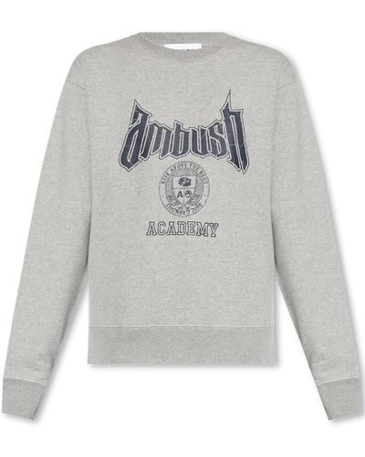 Ambush Sweatshirt With Logo - Grey