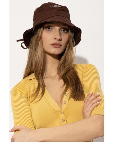 Jacquemus 'gadjo' Bucket Hat, - Brown