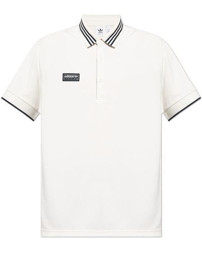 adidas Originals 'spezial' Collection Polo Shirt, - White