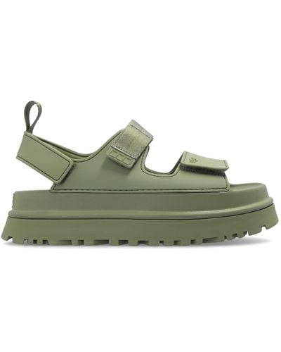 UGG Platform Sandals 'goldenglow', - Green
