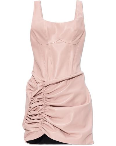 The Mannei ‘Wishaw’ Leather Dress - Pink