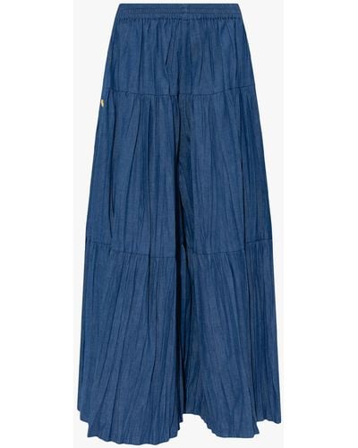 Gucci Pleated Trousers - Blue