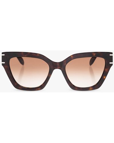 Alexander McQueen Sunglasses With Logo, - Natural