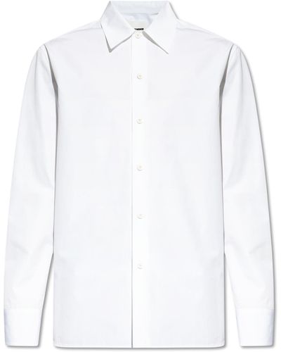 Jil Sander Cotton Shirt, - White