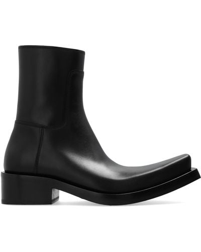 Balenciaga ‘Santiago’ Heeled Ankle Boots - Black