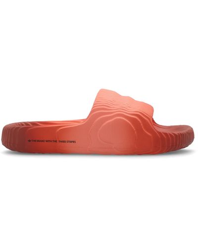 adidas Originals 'adilette 22' Slides - Red