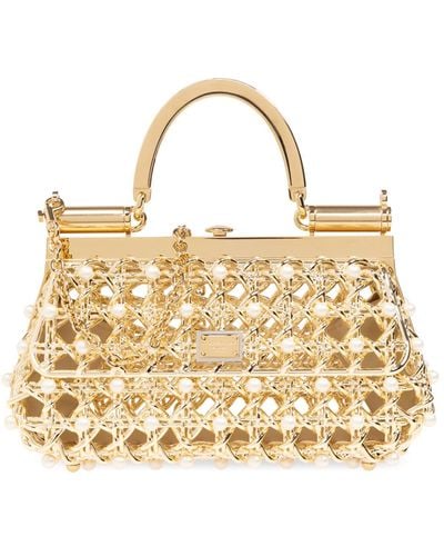 Dolce & Gabbana Handbag 'sicily', - Metallic