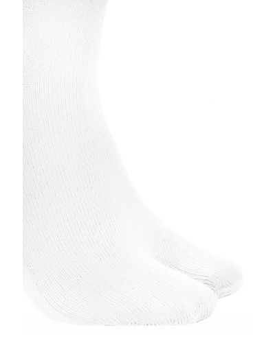 Maison Margiela 'tabi' Split Toe Socks - White