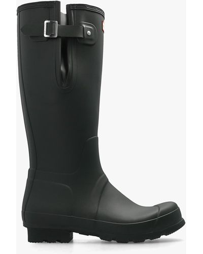 HUNTER ‘Original Tall Side Adjustable’ Rain Boots - Black