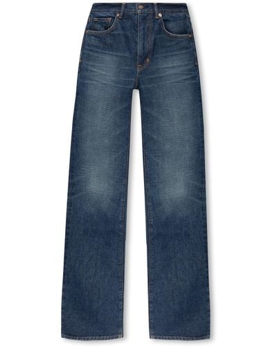 Tom Ford Jeans With Logo, - Blue