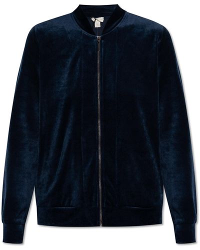 Hanro 'favourites' Velvet Sweatshirt, - Blue
